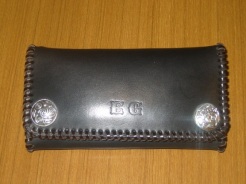 Celtic Long Wallet with Conchos